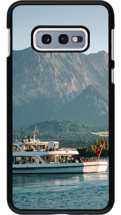 Samsung Galaxy S10e Case Hülle -  Nationalfeiertag Schweiz Bateau Leman