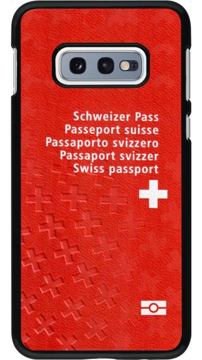 Coque Samsung Galaxy S10e - Swiss Passport