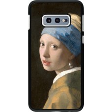 Coque Samsung Galaxy S10e - Tableau art - La Jeune fille à la perle - Johannes Vermeer