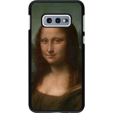 Coque Samsung Galaxy S10e - Tableau art - La Joconde - Léonard de Vinci