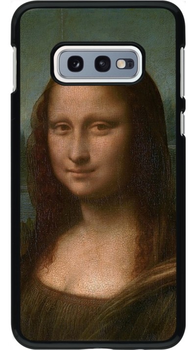 Coque Samsung Galaxy S10e - Tableau art - La Joconde - Léonard de Vinci