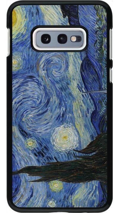 Coque Samsung Galaxy S10e - Tableau art - La Nuit étoilée - Van Gogh