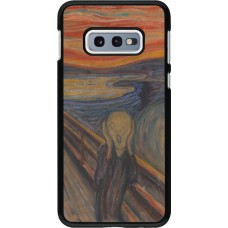 Coque Samsung Galaxy S10e - Tableau art - Le Cri - Edvard Munch