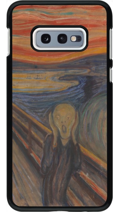 Coque Samsung Galaxy S10e - Tableau art - Le Cri - Edvard Munch