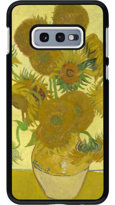 Coque Samsung Galaxy S10e - Tableau art - Les Tournesols - Van Gogh