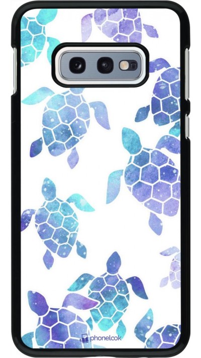 Coque Samsung Galaxy S10e - Turtles pattern watercolor