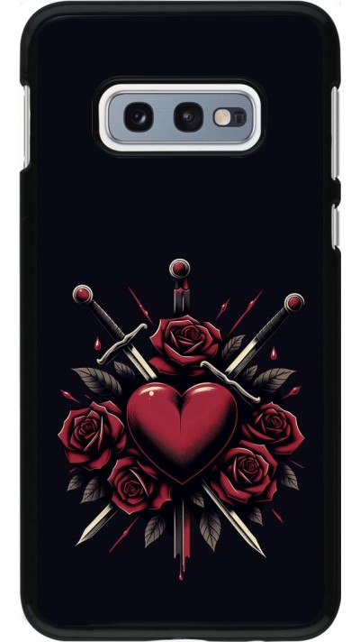 Samsung Galaxy S10e Case Hülle - Valentine 2024 gothic love