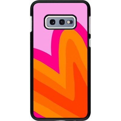 Coque Samsung Galaxy S10e - Valentine 2024 heart gradient