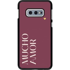Samsung Galaxy S10e Case Hülle - Valentine 2024 mucho amor rosado