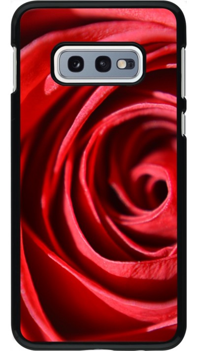 Coque Samsung Galaxy S10e - Valentine 2023 close up rose