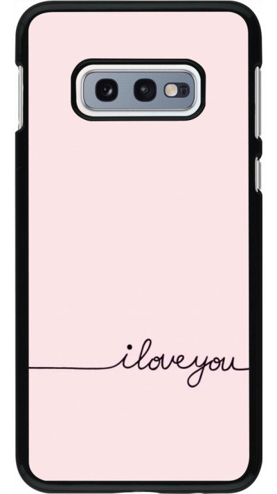 Coque Samsung Galaxy S10e - Valentine 2023 i love you writing