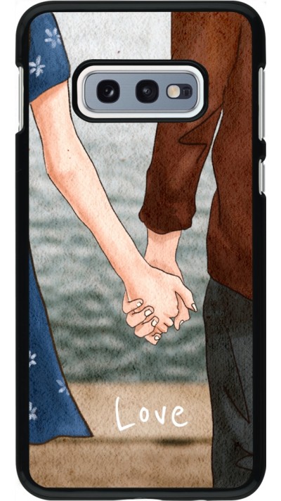 Coque Samsung Galaxy S10e - Valentine 2023 lovers holding hands