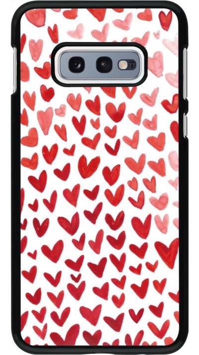 Coque Samsung Galaxy S10e - Valentine 2023 multiple red hearts