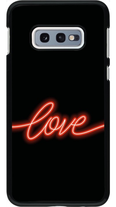 Coque Samsung Galaxy S10e - Valentine 2023 neon love