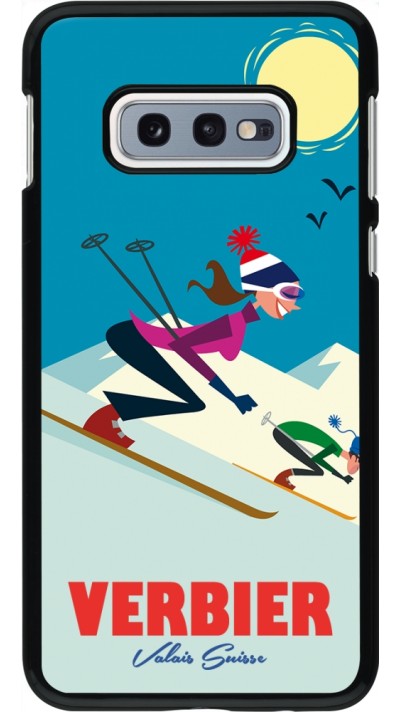 Coque Samsung Galaxy S10e - Verbier Ski Downhill