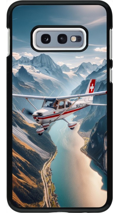 Samsung Galaxy S10e Case Hülle - Schweizer Alpenflug