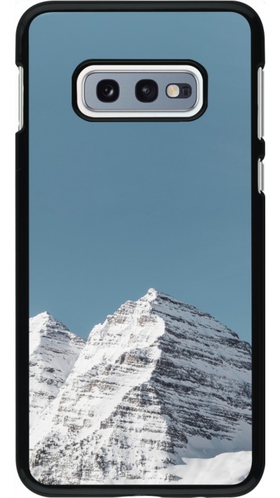 Coque Samsung Galaxy S10e - Winter 22 blue sky mountain