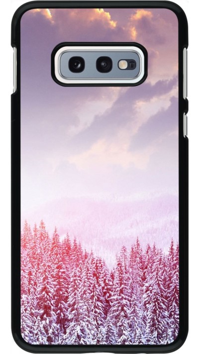 Coque Samsung Galaxy S10e - Winter 22 Pink Forest