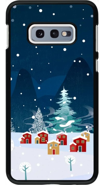 Coque Samsung Galaxy S10e - Winter 22 Small Town