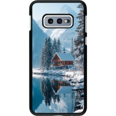 Coque Samsung Galaxy S10e - Winter 25 Winter house forest day