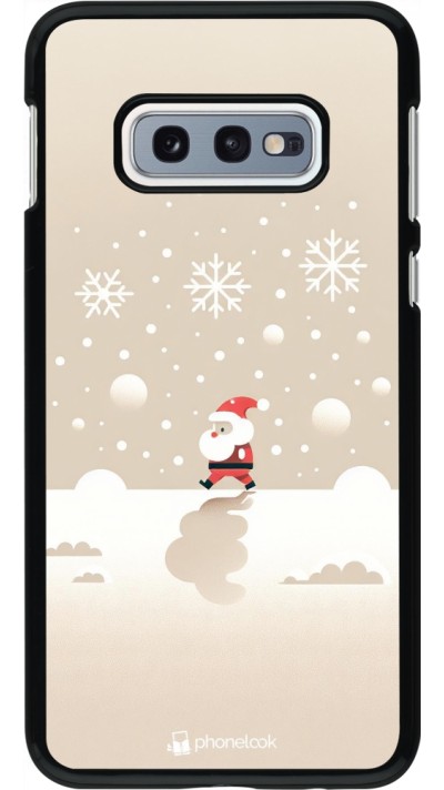 Coque Samsung Galaxy S10e - Noël 2023 Minimalist Santa