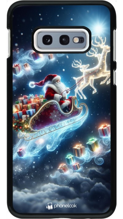 Coque Samsung Galaxy S10e - Noël 2023 Père Noël enchanté