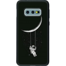 Hülle Samsung Galaxy S10e - Silikon schwarz Astro balançoire