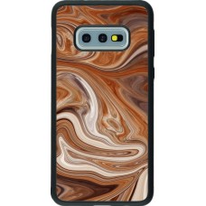 Coque Samsung Galaxy S10e - Silicone rigide noir Autumn 2024 marbe
