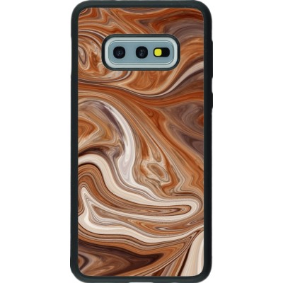 Coque Samsung Galaxy S10e - Silicone rigide noir Autumn 2024 marbe