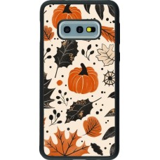 Coque Samsung Galaxy S10e - Silicone rigide noir Autumn 2024 nature