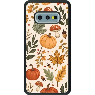 Samsung Galaxy S10e Case Hülle - Silikon schwarz Autumn 25 Autumn pattern