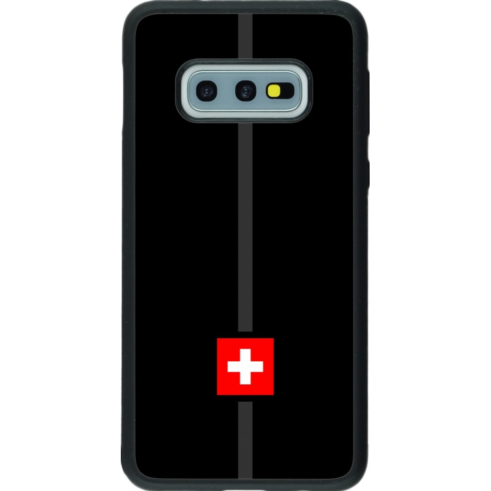 Samsung Galaxy S10e Case Hülle - Silikon schwarz Kanton CH schwarz