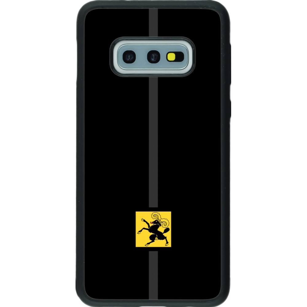 Samsung Galaxy S10e Case Hülle - Silikon schwarz Kanton SH schwarz