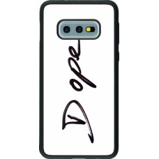 Coque Samsung Galaxy S10e - Silicone rigide noir Dope