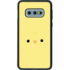 Samsung Galaxy S10e Case Hülle - Silikon schwarz Easter 2026 Little chicken