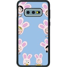 Samsung Galaxy S10e Case Hülle - Silikon schwarz Easter 2026 Snoopy