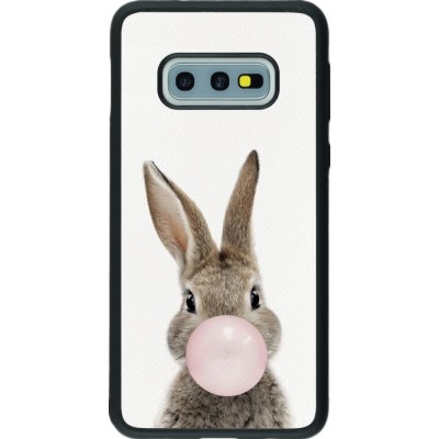 Samsung Galaxy S10e Case Hülle - Silikon schwarz Easter 2023 bubble gum bunny