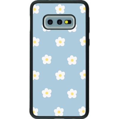 Coque Samsung Galaxy S10e - Silicone rigide noir Easter 2024 daisy flower