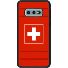 Hülle Samsung Galaxy S10e - Silikon schwarz Euro 2020 Switzerland
