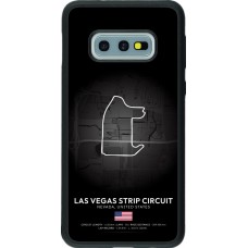 Samsung Galaxy S10e Case Hülle - Silikon schwarz F1 Track 2025 Las Vegas