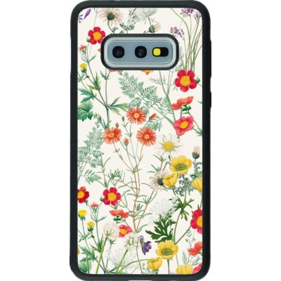 Samsung Galaxy S10e Case Hülle - Silikon schwarz Flora Botanical Wildlife