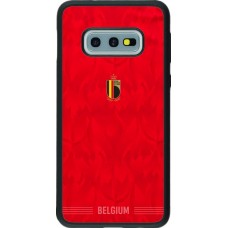 Samsung Galaxy S10e Case Hülle - Silikon schwarz Belgien 2026 personalisierbares Fussballtrikot
