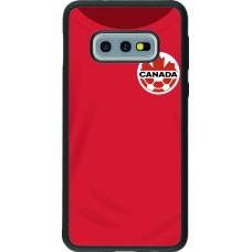 Samsung Galaxy S10e Case Hülle - Silikon schwarz Kanada 2022 personalisierbares Fussballtrikot