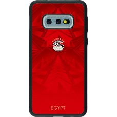 Samsung Galaxy S10e Case Hülle - Silikon schwarz Ägypten 2026 personalisierbares Fussballtrikot