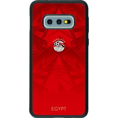 Samsung Galaxy S10e Case Hülle - Silikon schwarz Ägypten 2026 personalisierbares Fussballtrikot