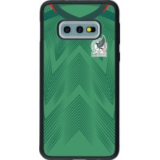 Samsung Galaxy S10e Case Hülle - Silikon schwarz Mexiko 2022 personalisierbares Fussballtrikot