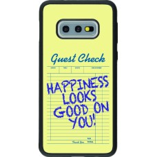 Coque Samsung Galaxy S10e - Silicone rigide noir Guest check 2026