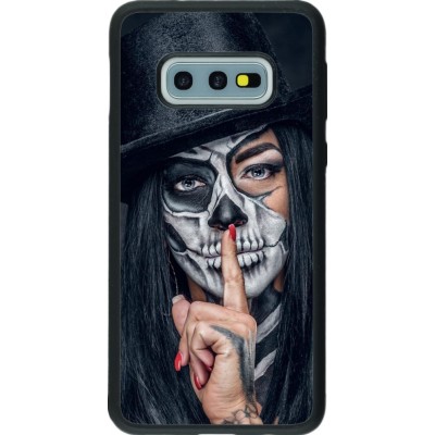 Hülle Samsung Galaxy S10e - Silikon schwarz Halloween 18 19