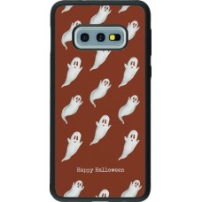 Coque Samsung Galaxy S10e - Silicone rigide noir Halloween 2025 Pattern of ghosts