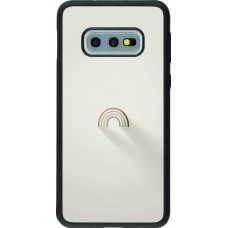 Coque Samsung Galaxy S10e - Silicone rigide noir Mini Rainbow Minimal